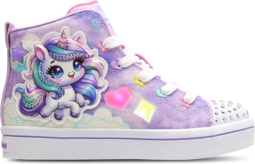 Skechers Twi-lites 2.0 Peuterschoenen Paars Synthetisch