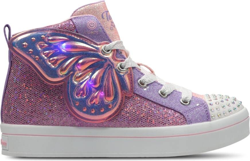 Skechers Twinkle Toes Unisex Schoenen Paars Maat: 22 Plastic Foot Locker