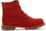 Timberland Trendy Waterdichte Leren Laars Red Dames - Thumbnail 2