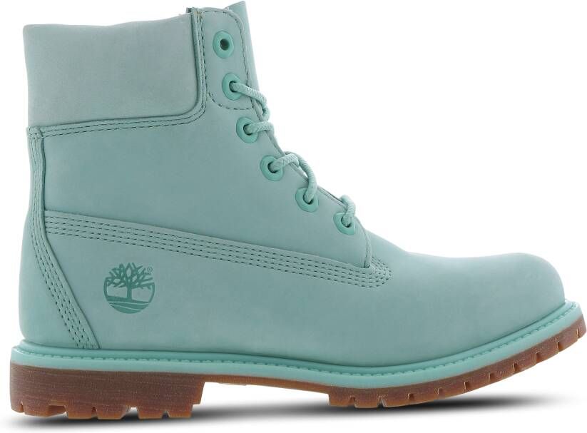 Timberland Dames Enkellaars met bedrukt logo Blue Dames