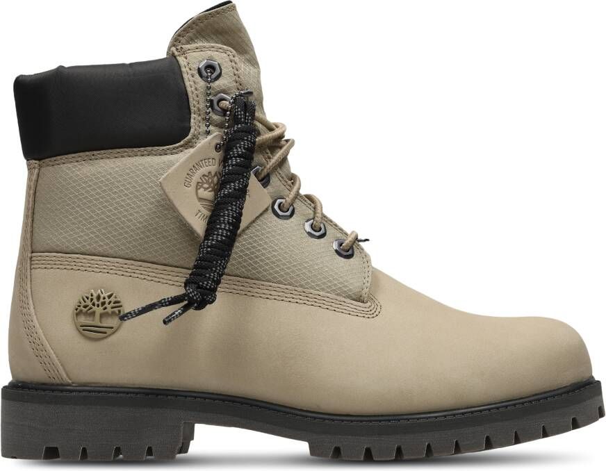 Timberland 6 Inch Heren Laarzen Beige Maat: 41.5 Nubuck Foot Locker