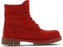 Timberland Suède Leren Enkellaarzen Red - Thumbnail 2