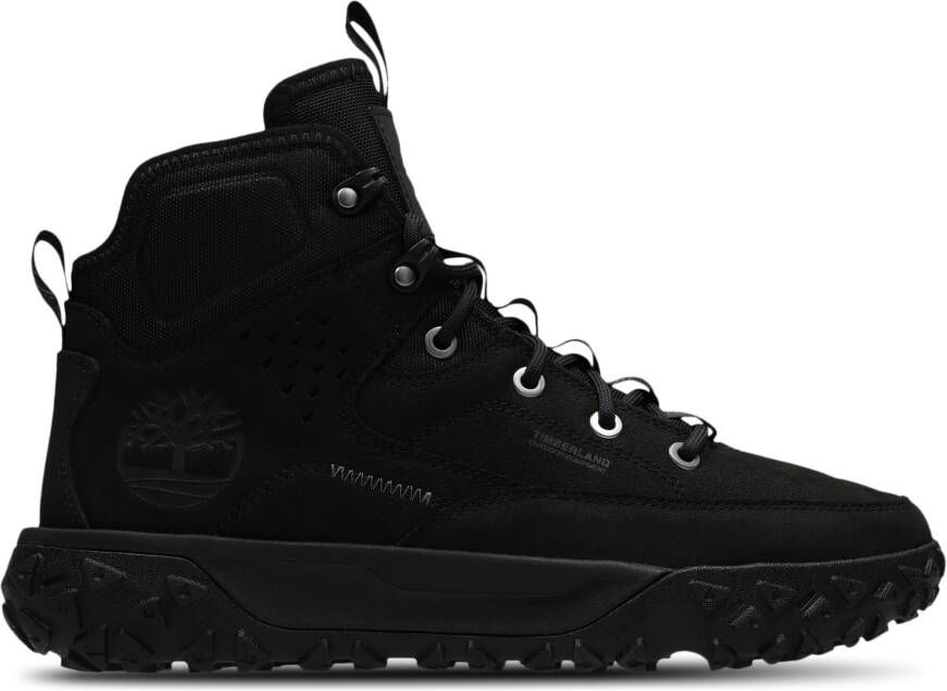 Timberland Motion 6 Mid Heren Laarzen Zwart Maat: 43.5 Suède Foot Locker