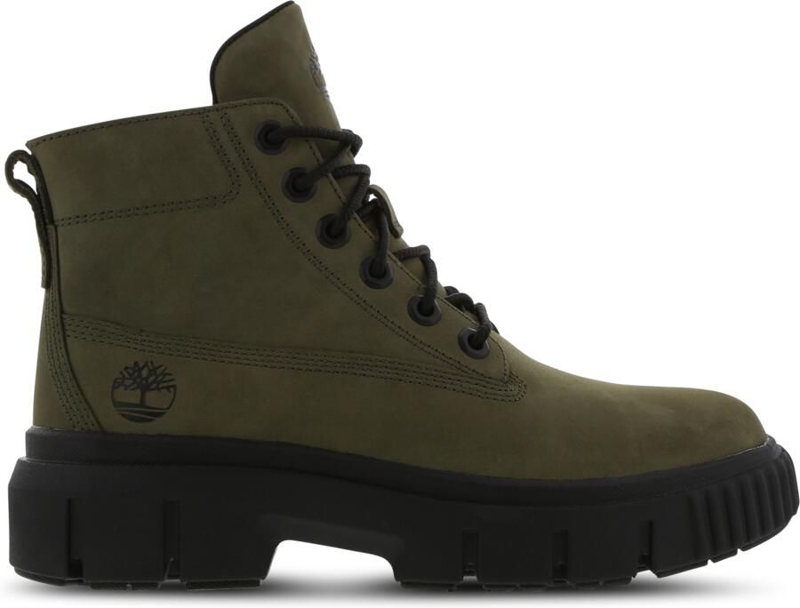 Timberland Groene Greyfield Dames Enkellaars Green Dames