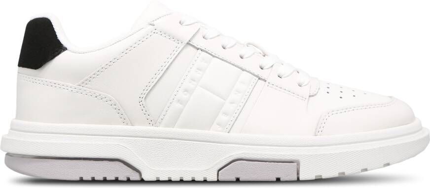 Tommy Jeans Brooklyn Dames Schoenen Wit Maat: 39 Leer Foot Locker