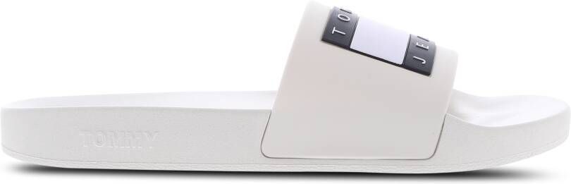 TOMMY JEANS Badslippers POOL SLIDE ESS zomerschoen badschoens slippers met opvallende logo-vlag - Foto 12