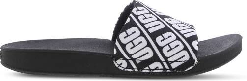 Ugg Beach Logo Slide Sandalen voor Babies in Black