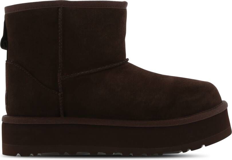 Ugg Classic Mini-laars met plateauzool in Brown