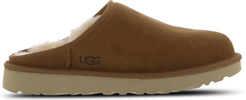 UGG Pantoffels Heren M Classic Slip-on Maat: 45 Materiaal: Suède Kleur: Cognac - Foto 7