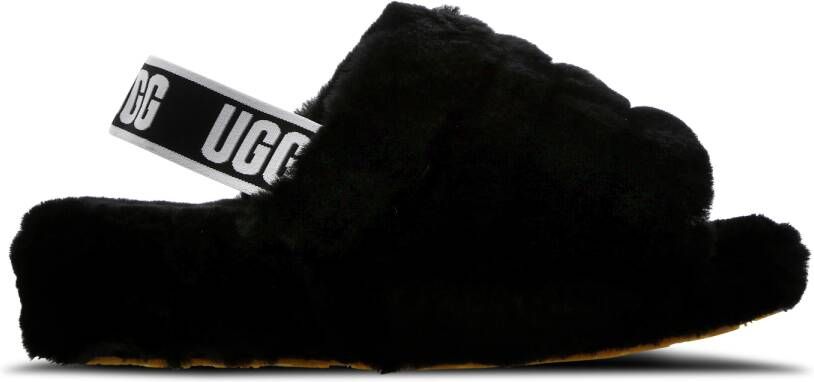 Ugg Fluff Yeah Logo sloffen beige 1095119 fluff yeah nat Beige Dames - Foto 20