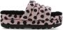 Ugg W Maxi Slide Cheetah Print voor Dames in Pink Scallop - Thumbnail 3