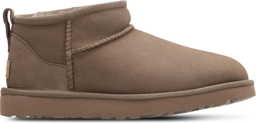 UGG Vachtlaarzen Dames W Classic Ultra Mini Maat: 39 Materiaal: Suède Kleur: Taupe - Foto 2