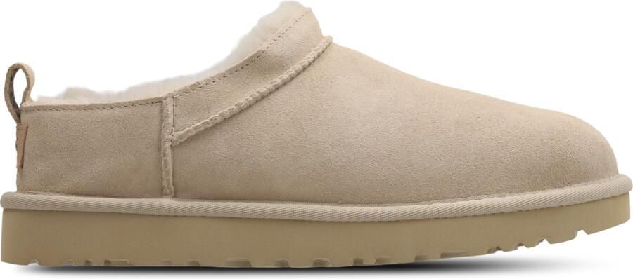 Ugg Classic Slippers en Sandalen Dames Beige Leer