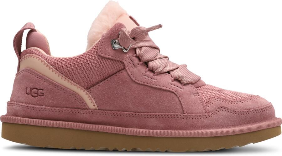 Ugg Lowmel Kindersneakers Roze Suède