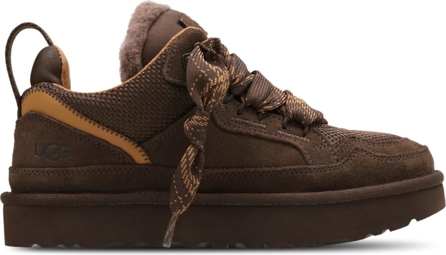Ugg Lowmel voor dames in Dusted Cocoa Canvas Suede Gerecyclede Materialen - Foto 2