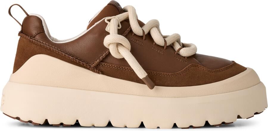 Ugg Heritage Utility-sneaker voor heren in Brown Leder