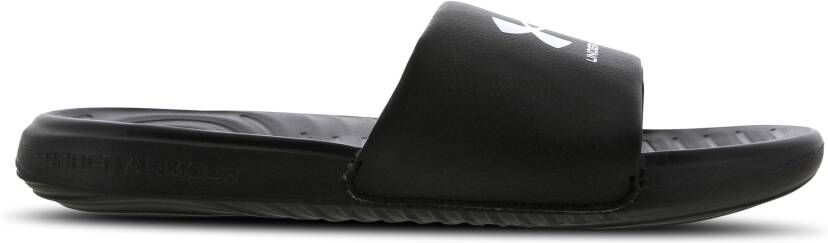 Under Armour Herenslippers Ansa Fixed Zwart Zwart Wit 47.5 - Foto 4