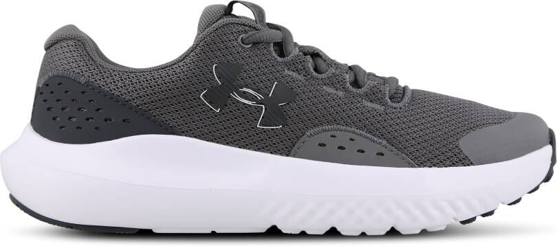 Under Armour Bgs Surge 4 Unisex Schoenen Grijs Maat: 36.5 Mesh Synthetisch Foot Locker