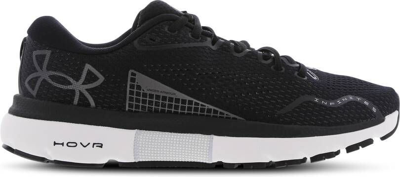 Under Armour Herenhardloopschoenen HOVR™ Infinite 5 Zwart Wit Metalen Gun Metal 45.5