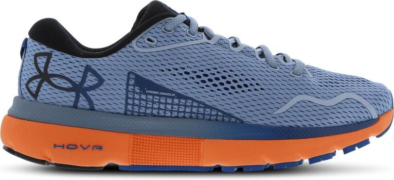 Under Armour Herenhardloopschoenen HOVR™ Infinite 5 Blauw Granite Dark Tangerine Varsity Blauw 45.5 - Foto 2