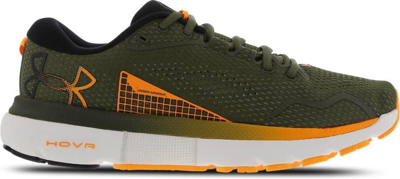 Under Armour Herenhardloopschoenen HOVR™ Infinite 5 Marine OD Groente Wit Formula Oranje 42.5