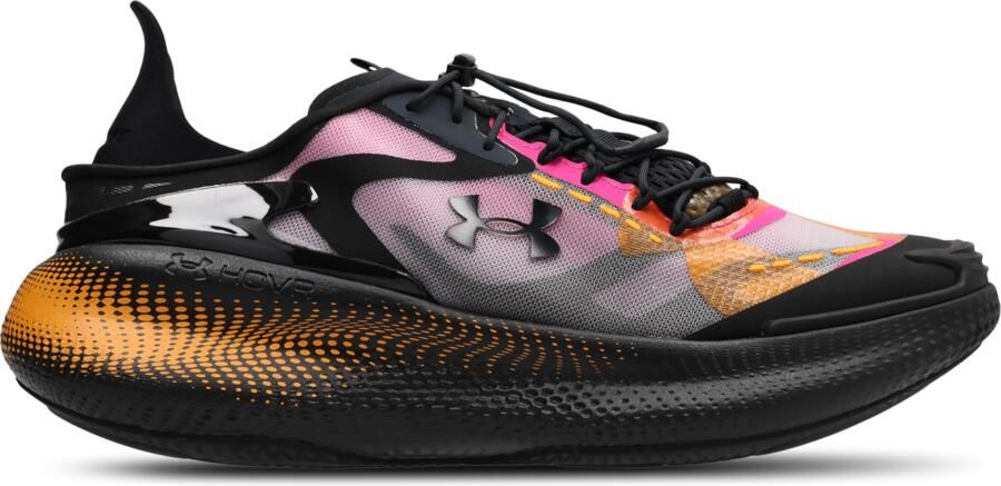 Under Armour Echo Sneakers Heren Zwart Mesh Synthetisch