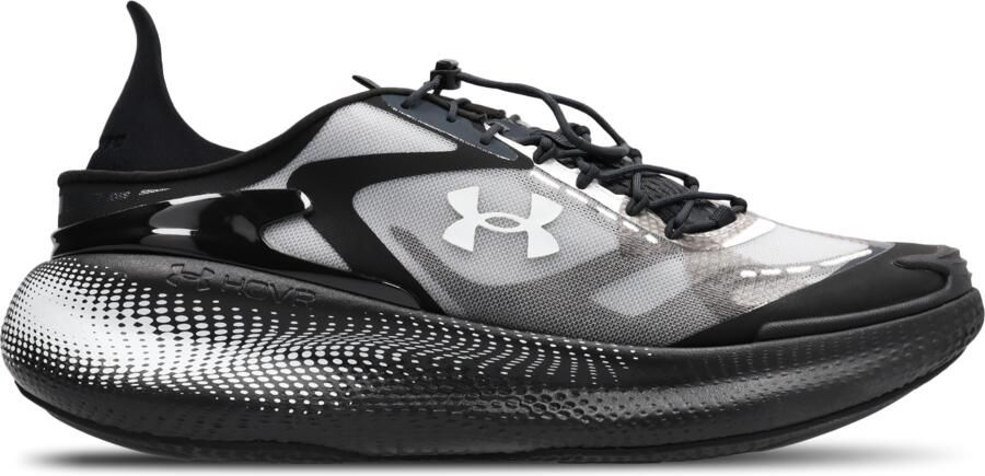 Under Armour Echo Sneakers Heren Zwart Mesh Synthetisch