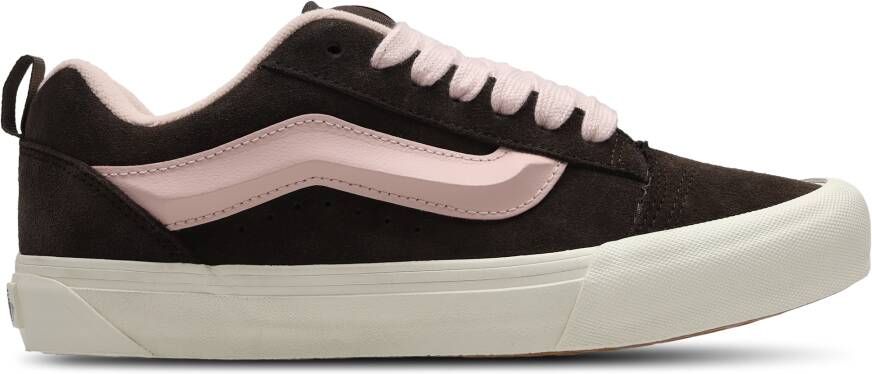 Vans Knu Skool Dames Schoenen Bruin Maat: 36 Suède Foot Locker