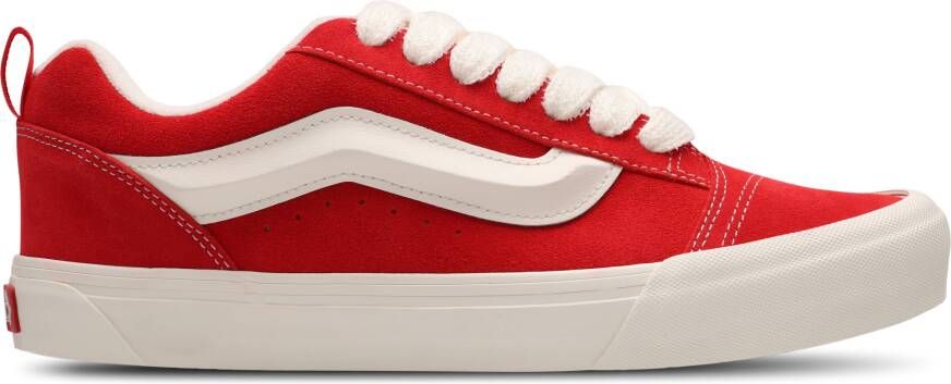 Vans Knu Skool Sneakers Heren Rood Suède