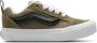 Vans Knu Skool Unisex Schoenen Olijf Maat: 27.5 Leer Foot Locker - Thumbnail 2