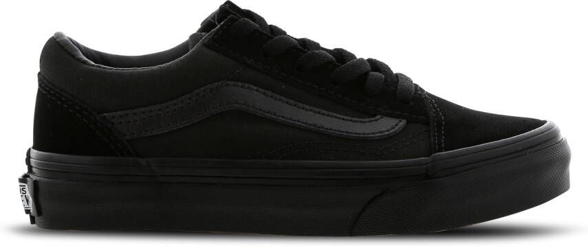 Vans Old Skool voorschools Schoenen Black Leer Textil Foot Locker