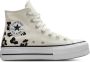 Converse Ctas Platform High Dames Schoenen Bruin Maat: 36.5 Canvas Foot Locker - Thumbnail 2