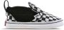 Vans Slip-On V sneakers zwart wit Textiel Ruit 16 - Thumbnail 6