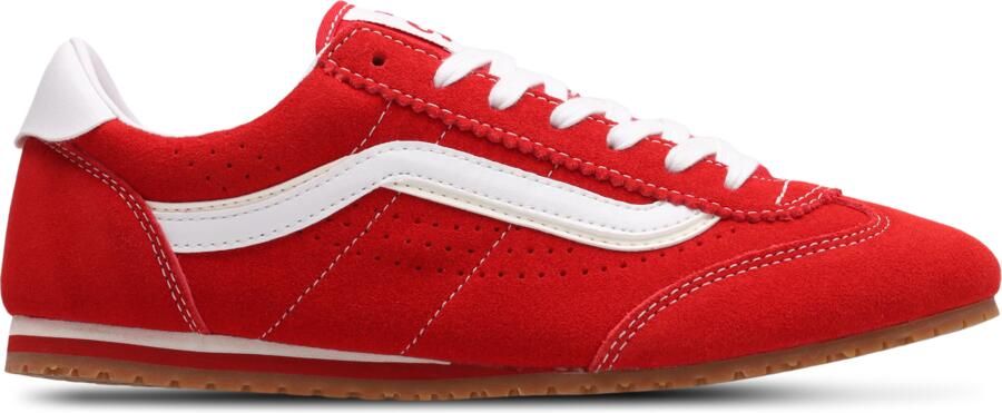 Vans Lowpro Sneakers Dames Rood Canvas