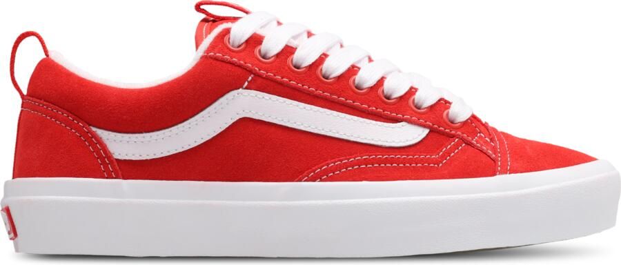 Vans Old Skool Sneakers Dames Rood Canvas