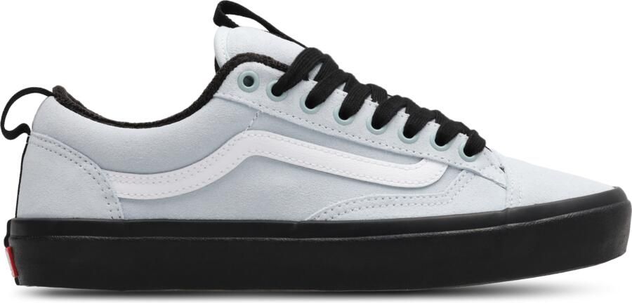 Vans Old Skool Sneakers Heren Blauw Leer Textil