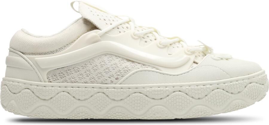 Vans Old Skool Sneakers Heren Wit Leer Textil
