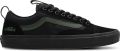 Vans Old Skool Sneakers Heren Zwart Leer Textil - Zwart