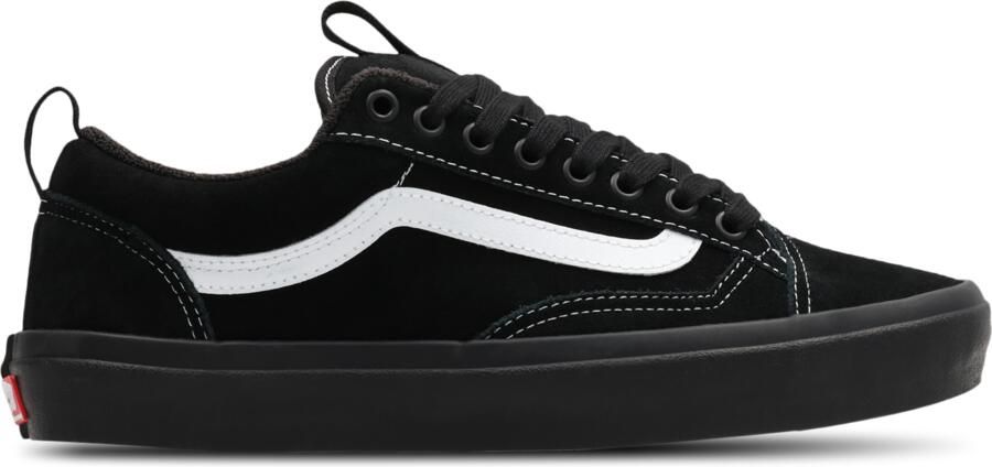 Vans Old Skool Sneakers Heren Zwart Leer Textil