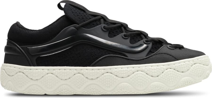 Vans Old Skool Sneakers Heren Zwart Leer Textil
