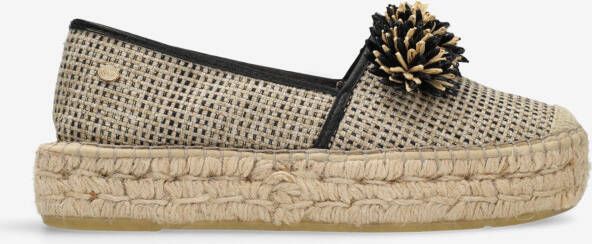 Fred de la bretoniere Espadrille June-Li Zwart