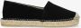 FRED DE LA BRETONIERE Espadrilles Dames 152010228 Maat: 41 Materiaal: Suède Kleur: Zwart - Thumbnail 4