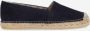 FRED DE LA BRETONIERE Espadrilles Dames 152010228 Maat: 41 Materiaal: Suède Kleur: Blauw - Thumbnail 5