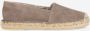 FRED DE LA BRETONIERE Espadrilles Dames 152010228 Maat: 42 Materiaal: Suède Kleur: Taupe - Thumbnail 4