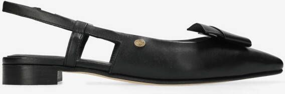 Fred de la Bretoniere ELISSE SLING Slingback nappa leather slingback loafers zwart - Foto 5