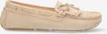 Fred de la bretoniere Billy Indy mocassin Suède Licht zand - Beige