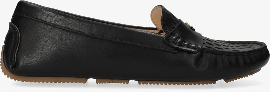 Fred de la bretoniere Billy Perf mocassin nappa zwart