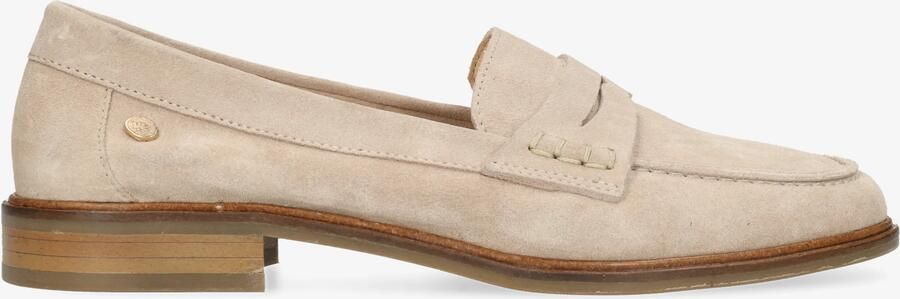 FRED DE LA BRETONIERE Loafers Dames Bodil Suède Beige