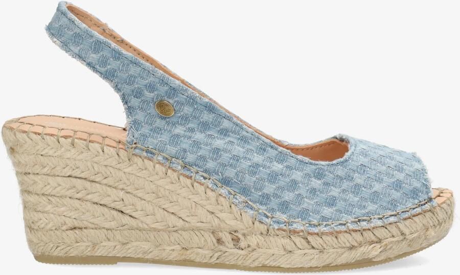Fred de la bretoniere Clare Beau espadrille Jeans Jeansblauw - Foto 2