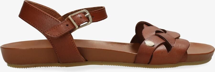 Fred de la bretoniere Clover Jessy sandaal Vachetta Cognac - Foto 2